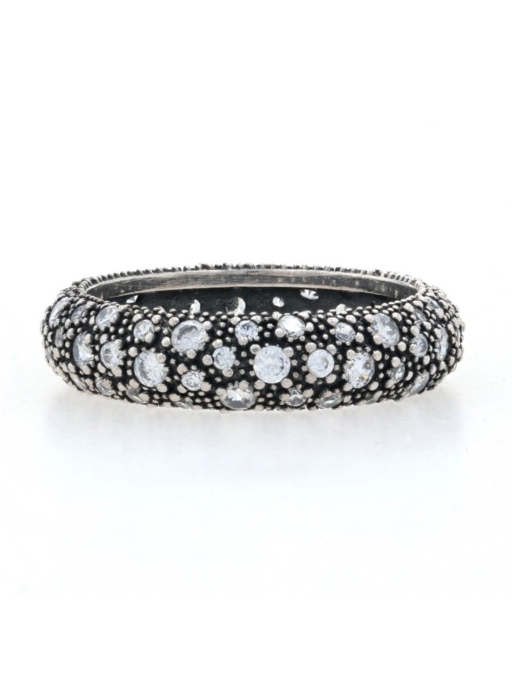 PANDORA STERLING SILVER CUBIC ZIRCONIA COSMIC STARS RING